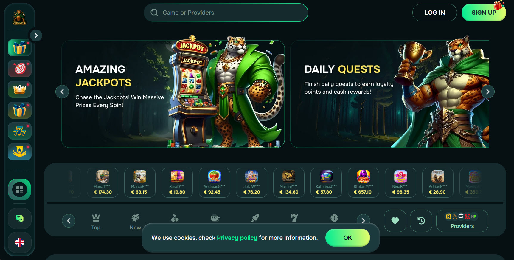 SpinWinKing Casino