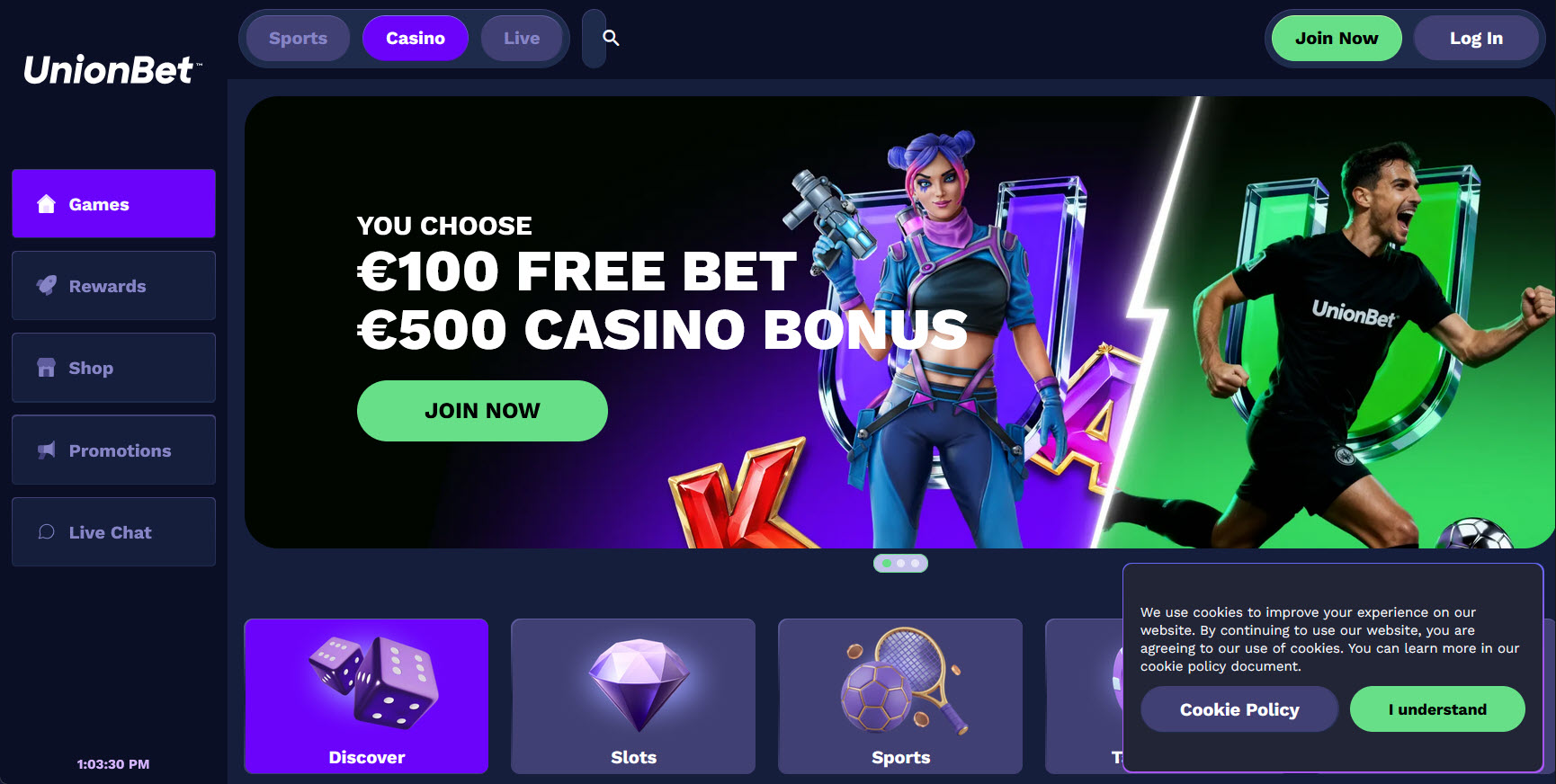 UnionBet Casino